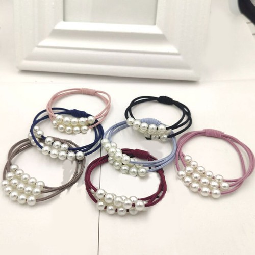 Lot De 3 élastiques à Cheveux Juice Couture Avec Perles - Couleur Violette - Neufs Avec étiquettes, Pour Tous Types De Cheveux