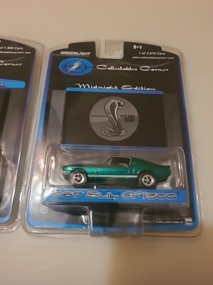 #ad Greenlight Midnight Edition 1967 Shelby GT500 GREEN MACHINE CHASE #34Regular#34 $229.00