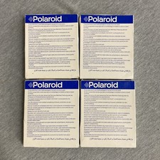 New Sealed Polaroid 600 Color Film  I-Type Cameras - 8 Photos Lot of 4 Packs 