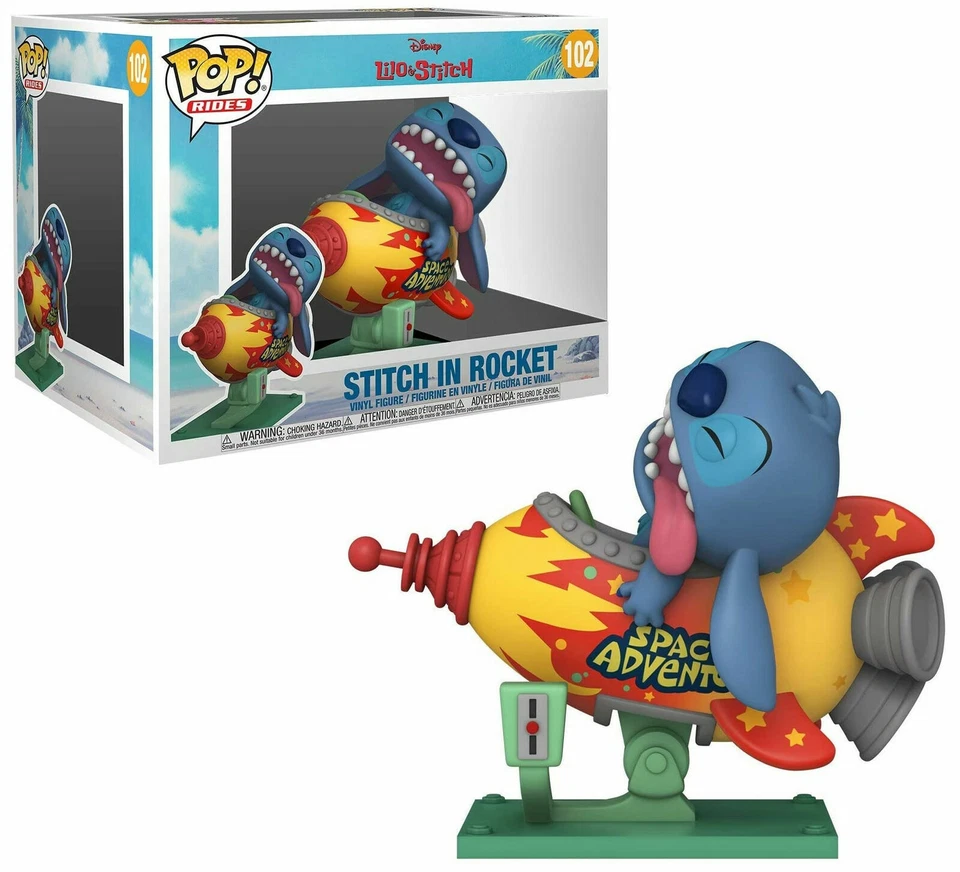 Pop Ride Funko Disney 102 Lilo & Stitch - Stitch Rocket - Photo 1/1