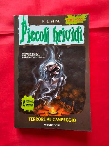 Libro Piccoli Brividi TERRORE AL CAMPEGGIO - N.81 NO ADESIVI - 第 1/2 張圖片