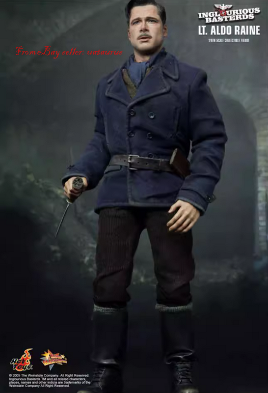 Perfect Hot Toys 1/6 Mms118 Lt. Aldo Raine In Stock New | eBay