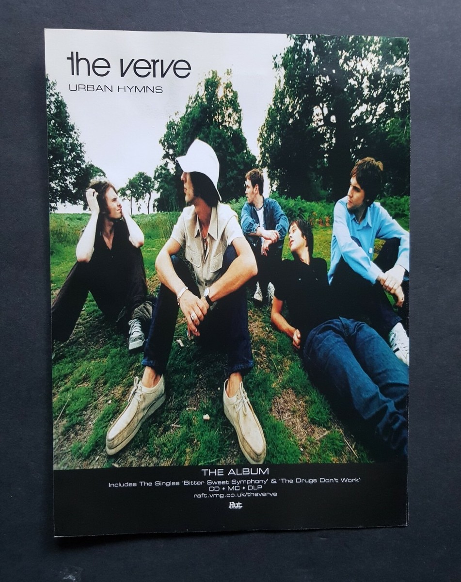 The Verve Urban Hymns Vintage Print Ad Rare U.K. Version 1997 | eBay