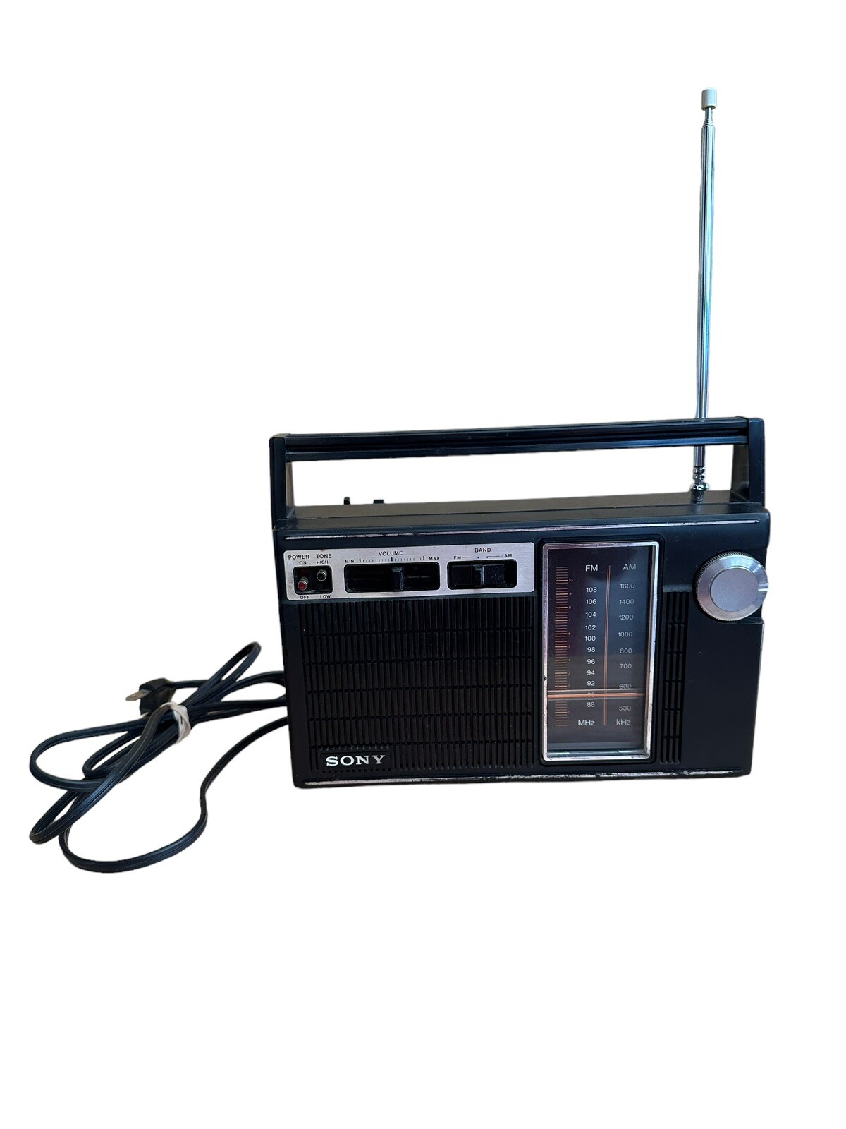 ヴィンテージ SONY トランジスタラジオ TFM-9200 M109700922