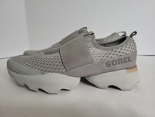 Sorel Kinetic Impact Strap Comfort Sneakers, Women's Size 11, Dove MSRP 140