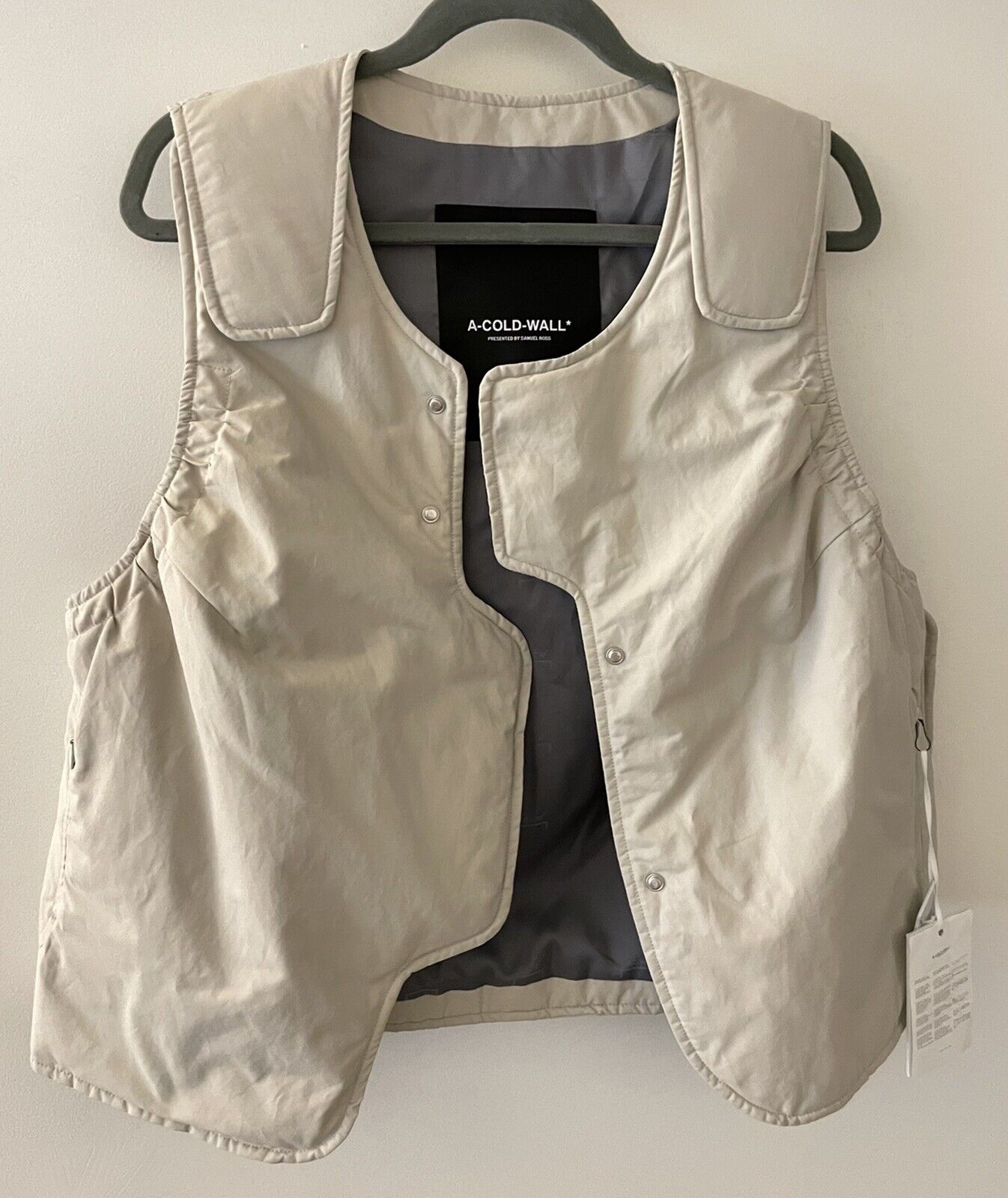 A-COLD-WALL Asymmetric Padded Gilet