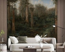 Dense Green Rainforest Old Tropical Forest Jungle Wallpaper Murals