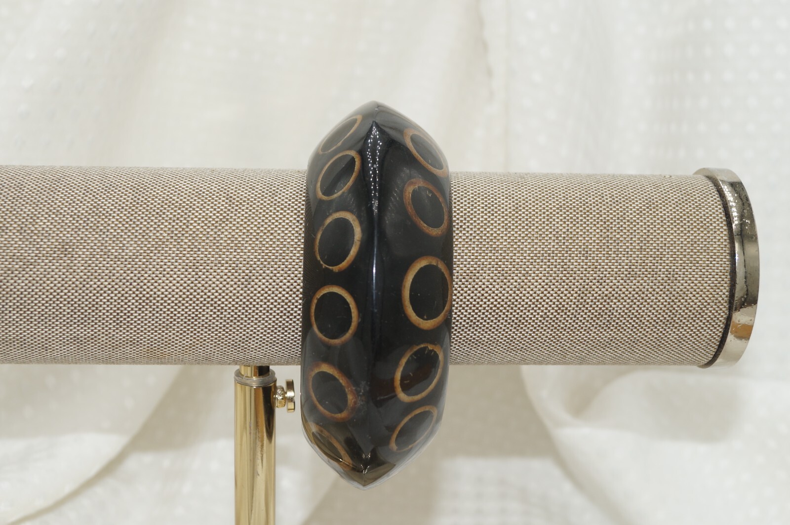 Circle Design Huge Bangle Bracelet - image 8