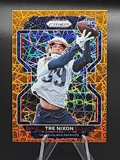 2021 Panini Prizm Tre Nixon Orange Lazer Prizm RC Prizm #428