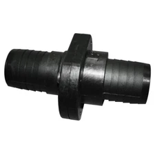 T-H MARINE DOUBLE BARB INLINE SCUPPER 1-1/2" BLACK