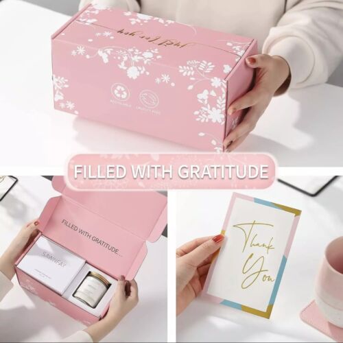 Pink Thank You Gift Box for Women - Unique Appreciation Gift - Picture 4 of 6
