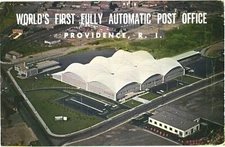 World's First Fully Automatic Post Office, Providence, Rhode Island Postcard