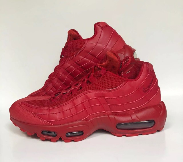 Size 7 - Nike Air Max 95 Triple Red 2020 for sale online | eBay