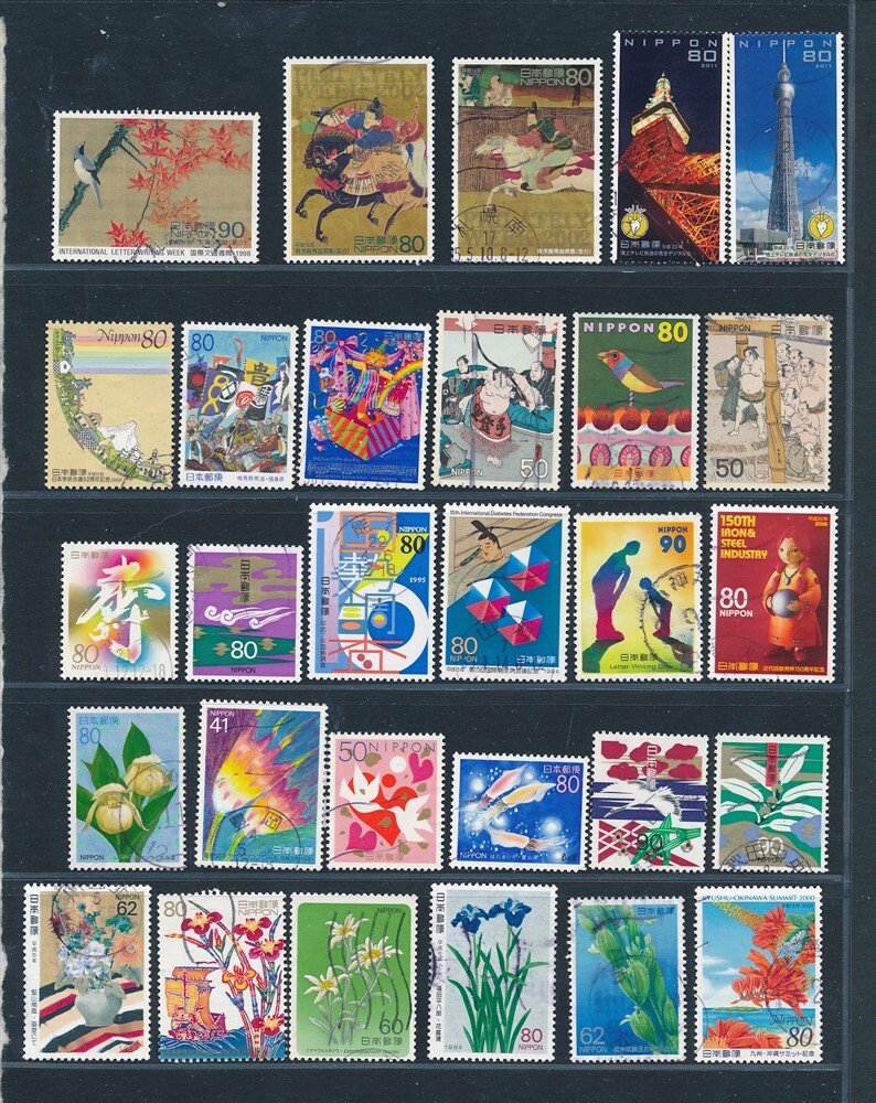 D425965 Japan Nice selection of VFU Used stamps | eBay