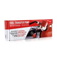 Gas Can Liquid Transfer Pump Battery Operated 4 Aa Batteries 4.1 Ft. Long Hose