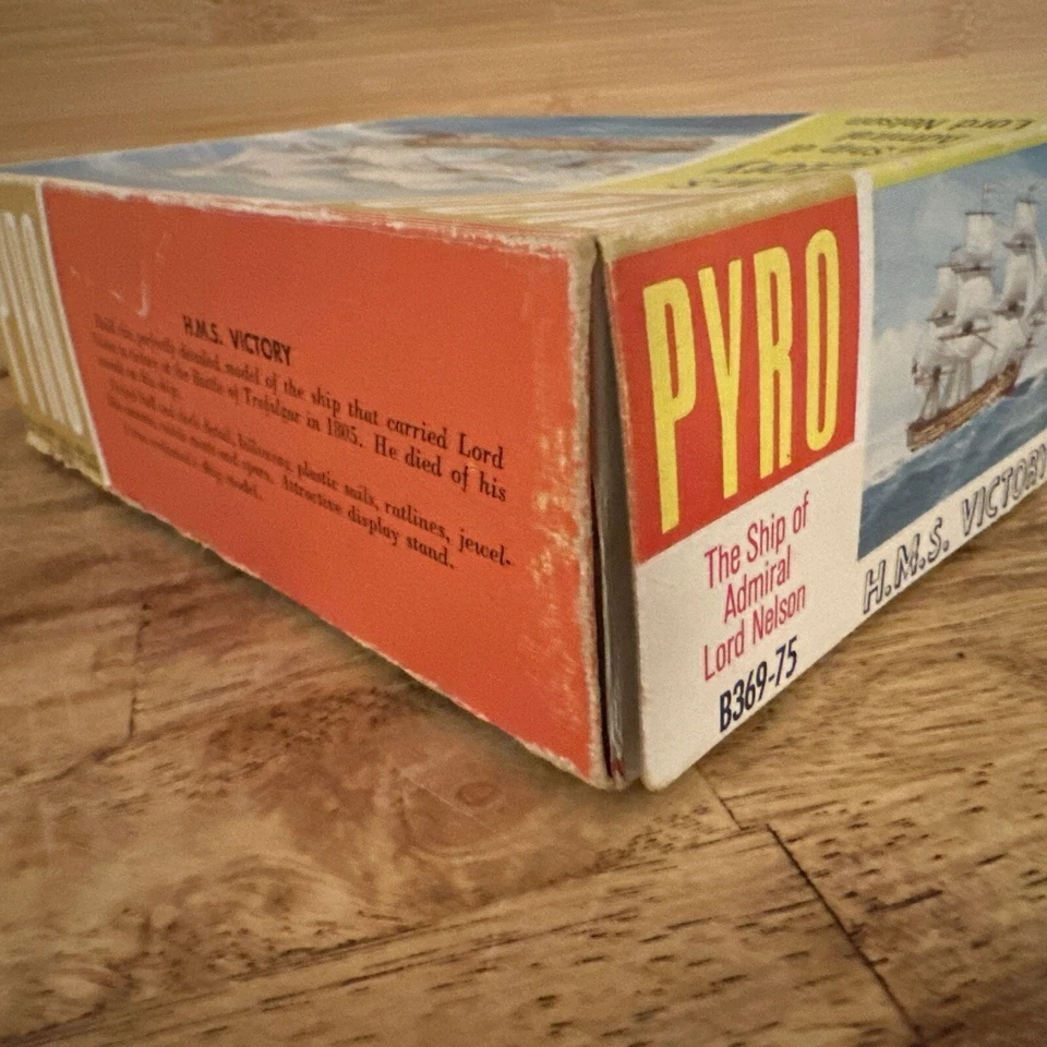 De colección PYRO Pilgram Barco del Almirante Lord Nelson Modelo Kit B369-75 Foto 4 de 4