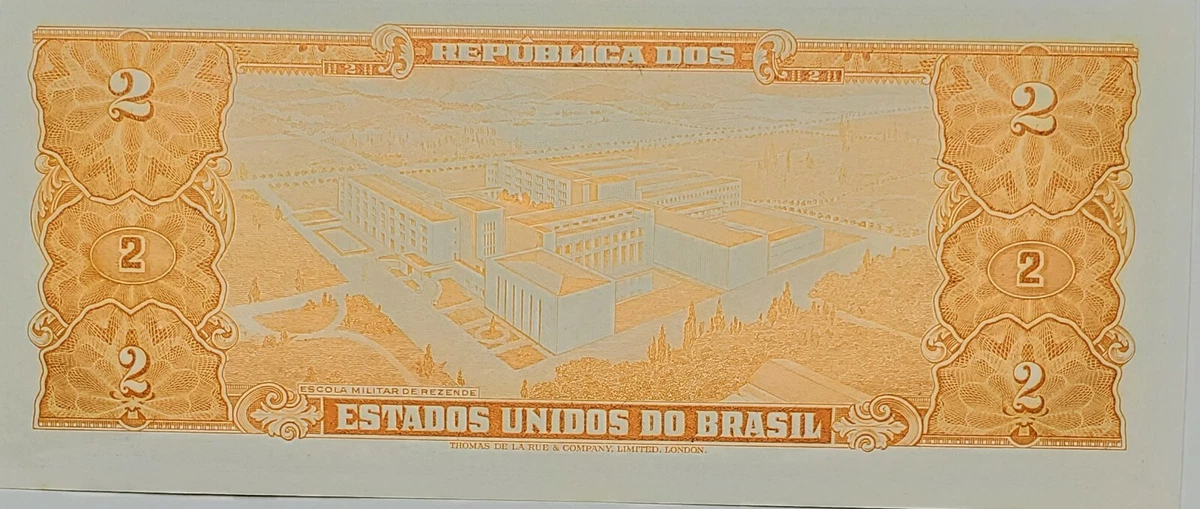 REPUBLICA DOS ESTADOS UNIDOS DO BRASIL DOIS CRUZEIROS