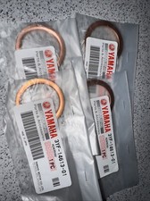 4 x GENUINE YAMAHA EXHAUST GASKETS 3YF1461301