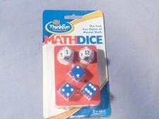 Math Dice Game by Thinkfun - New In Package