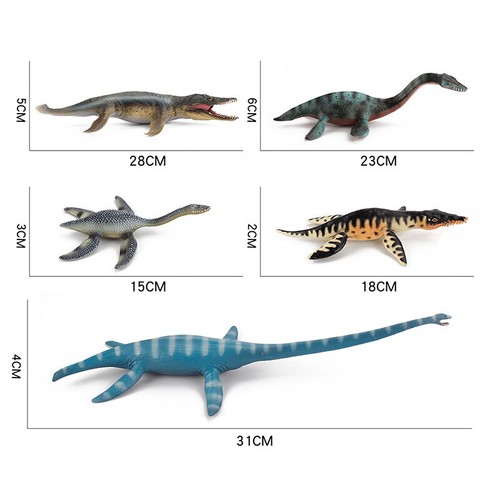 Prehistoric Ocean Sea Marine Dinosaur Animal Model Figures