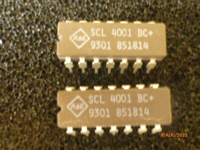 SCL 4001 BC+ R&E  2 Stück Keramik Bausteine Neu in CMOS VP