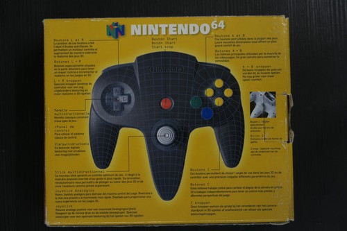 Manette Nintendo 64 N64 en boite noire controller - Picture 6 of 7