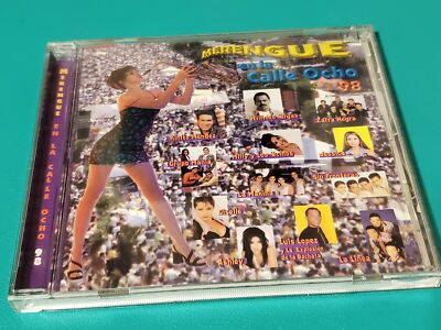 【中古】 Merengue En La Calle 8 ’95 MerengueEnLaCalleOcho Series Merengue En La Calle Ocho '98 – CD (Compilation), 1998