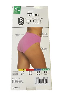 Felina Sublime Hi Cut Brief Panty In Cappuccino In Brown