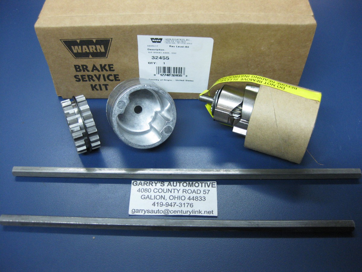 WARN 32455 Winch Replacement Brake Service Kit Part Repair