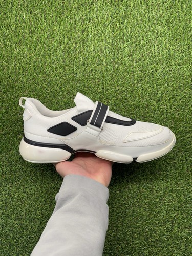 Size 8 UK (9 US) - Prada Cloudbust Sneaker ' White Black ' | GREAT CONDITION! - Picture 12 of 17