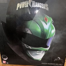 Bandai Power Rangers Legacy Ranger Helmet Green Ranger Tommy RARE