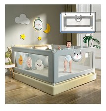 Bed Rail for Toddlers, Adjustable Baby Bed Rail Guard Dog 78 Long