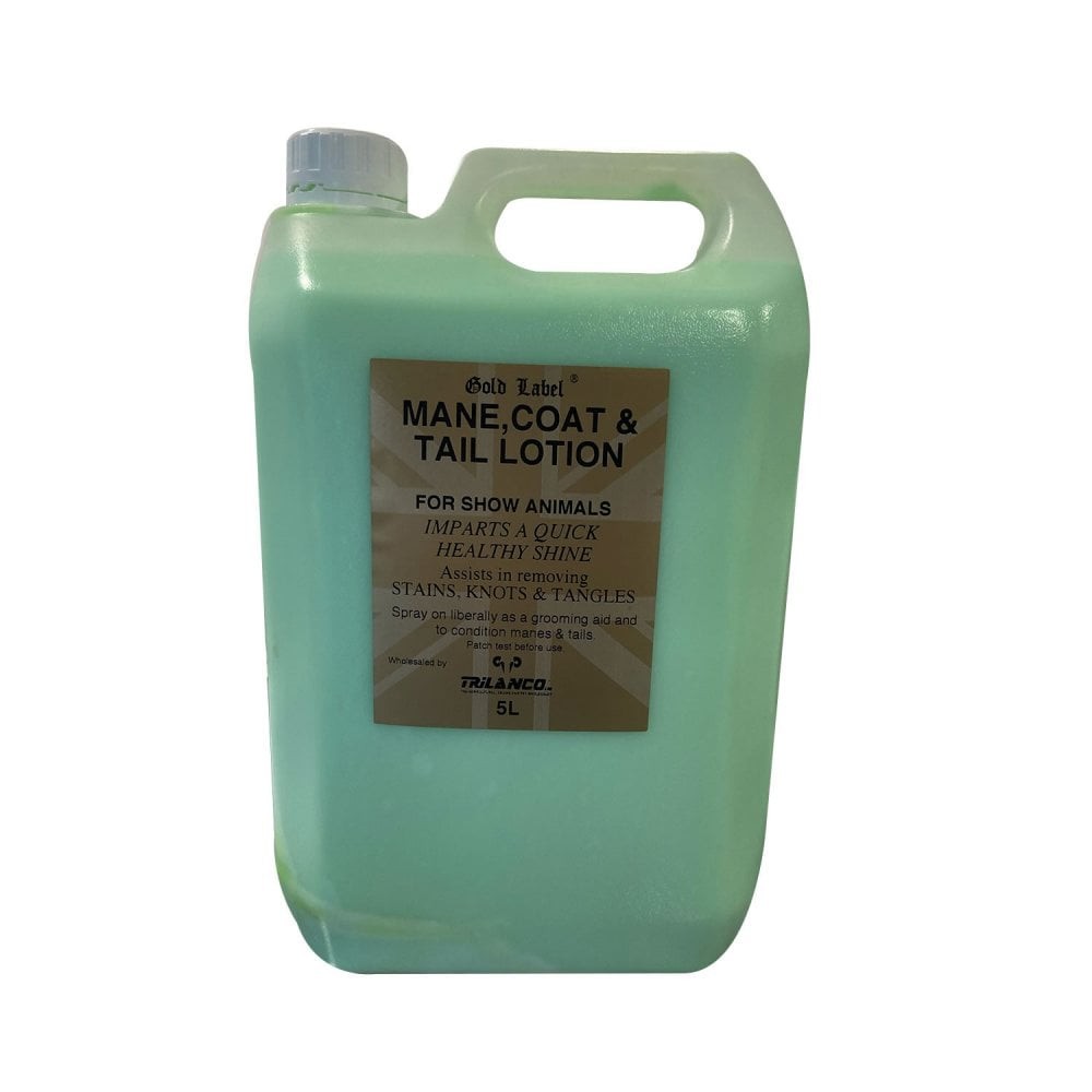 Gold Label - Mane Tail & Coat Lotion 5L