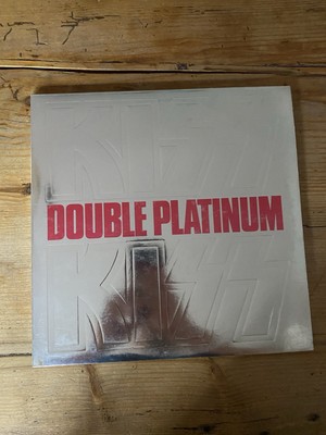Kiss Double Platinum 2LP Japan 1978 Translucent Vinyl sehr guter Zustand + sehr guter Zustand + Gatefold