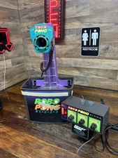 Newgy ROBO PONG 1000 TABLE tennis robot, controller WORKS, tower partially works