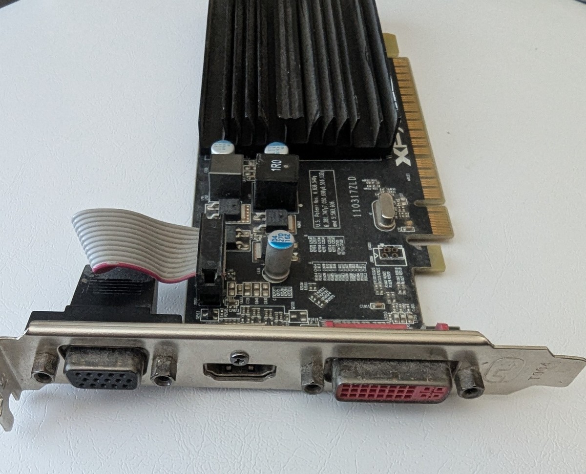 XFX AMD HD-545X-ZQ Radeon HD 5450 HD-545X-ZQH 1GB DDR3 HDMI VGA