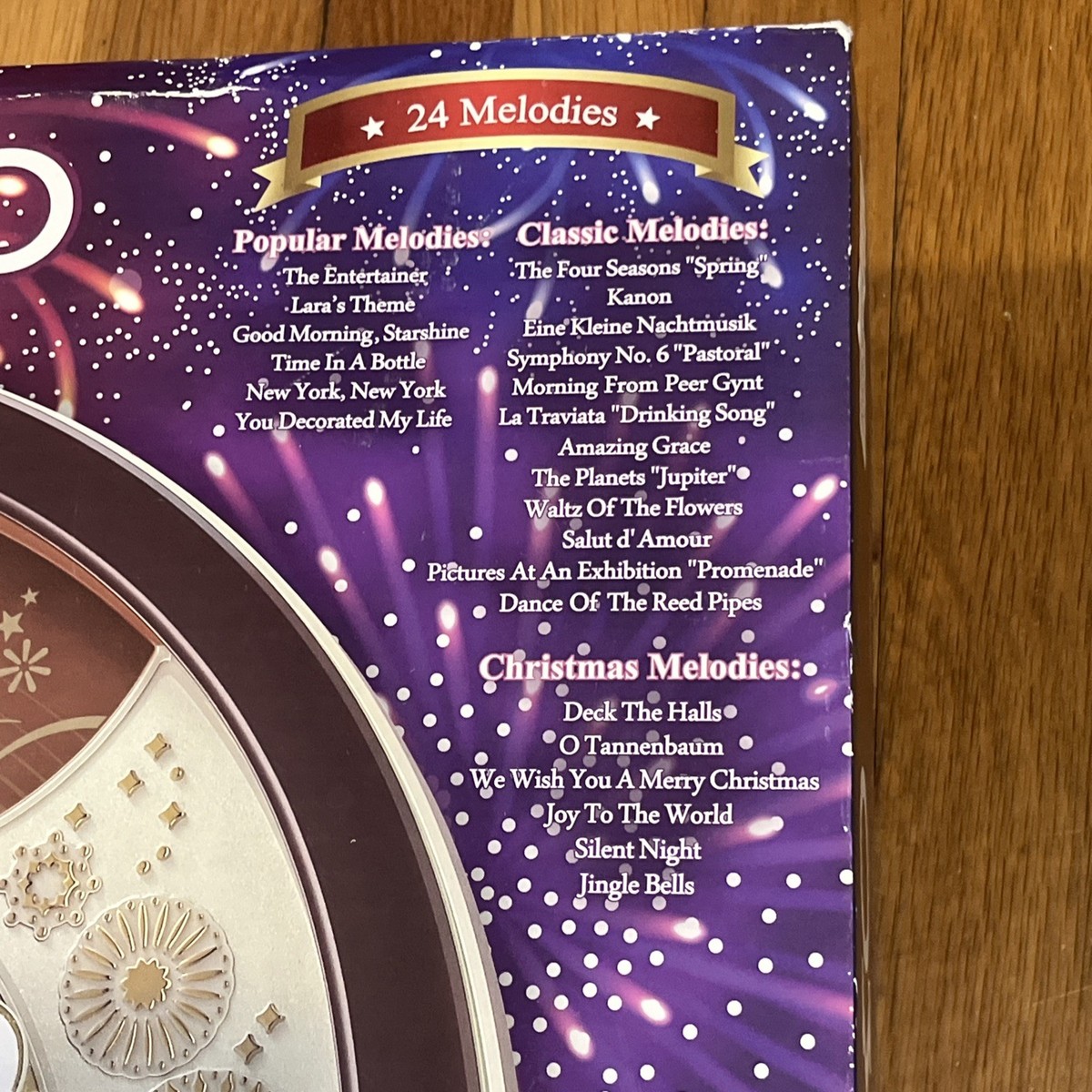 Seiko Melodies in Motion Wall Clock with Swarovski Crystals