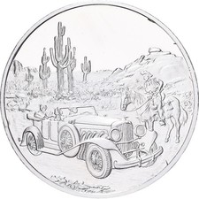 [#1528144] Monaco, Medal, DUESENBERG, Type SJ, Silver, MS