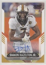 2021 Score Rookies Signatures Damon Hazelton Jr #367 Auto 00kr