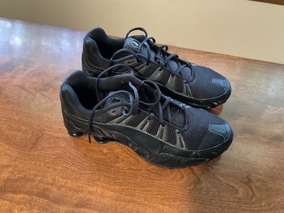 Nike Shox Turbo 3.2 SL Triple Black Men s 10.5 Shoes Sneakers