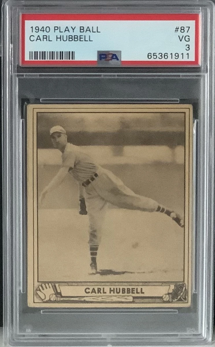 Carl Hubbell Trading Cards for sale | eBay