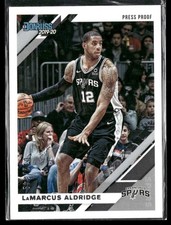 Lamarcus Aldridge 2019-20 Panini San Antonio Spurs #176 #/349Press Proof