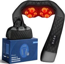Neck Massager with Heat, Shiatsu Neck and Bac...
