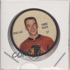 1961-62 Shirriff/Salada Coins Pierre Pilote #27 HOF 0j49