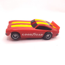 Tyco Vega Funny Car Red Yellow GOODYEAR Slot Car HP7 Near Mint Vintage