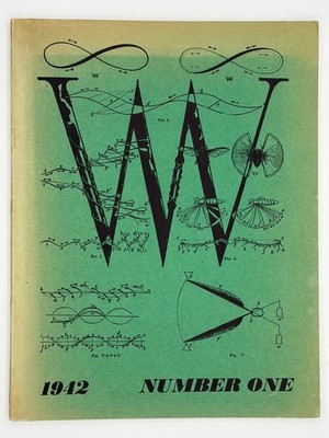 VVV Magazine #1 June 1942 Max Ernst Cover Surrealism Breton Carrington Original