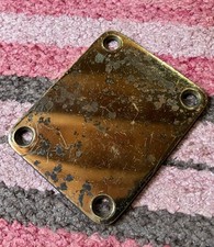 1980 Fender THE STRAT Gold Plated Neck Plate Stratocaster USA Natural Wear