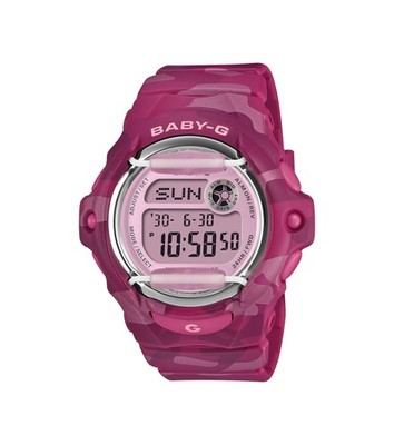 Casio Baby-G Damenuhr Digital Licht 20BAR Pink BG-169CM-4ER