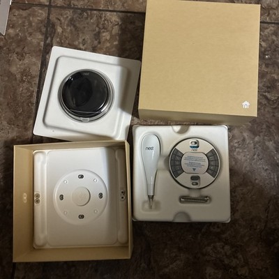 Nest Learning Thermostat - 3rd Generation Stainless Steel- OB