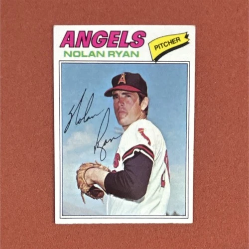 Topps 1977 Nolan Ryan #650 Los Angeles Angels Baseball Card MLB Vintage